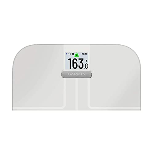 Garmin Index S2, Smart Scale with Wireless Connectivity, Measure Body Fat, Muscle, Bone Mass, Body Water% and More