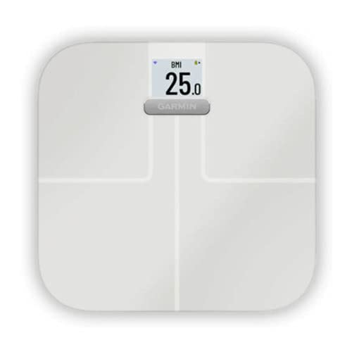 Garmin Index S2, Smart Scale with Wireless Connectivity, Measure Body Fat, Muscle, Bone Mass, Body Water% and More