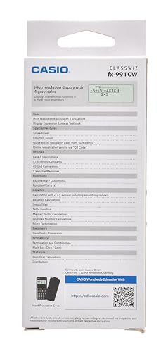 Casio FX-991CW Scientific Calculator