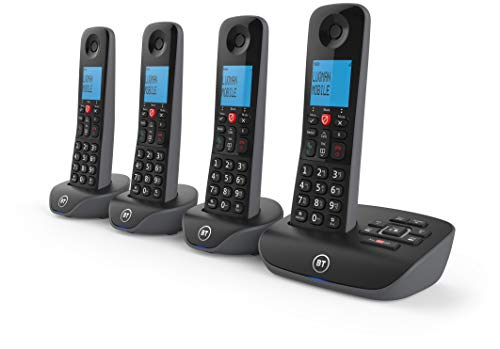 BT Essential Cordless Home Phone with Nuisance Call Blocking and Answer Machine
