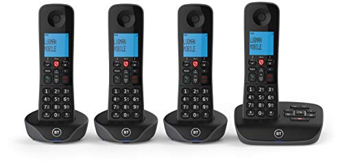 BT Essential Cordless Home Phone with Nuisance Call Blocking and Answer Machine