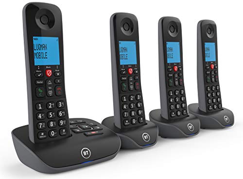 BT Essential Cordless Home Phone with Nuisance Call Blocking and Answer Machine