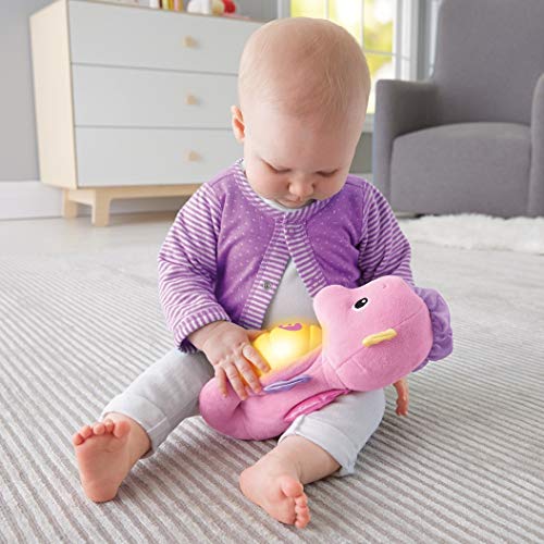Fisher-Price SOOTHE & GLOW SEAHORSE PINK Plush Toys