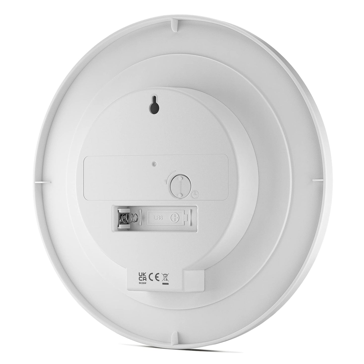 Braun Classic Analogue Wall Clock White - BC06W