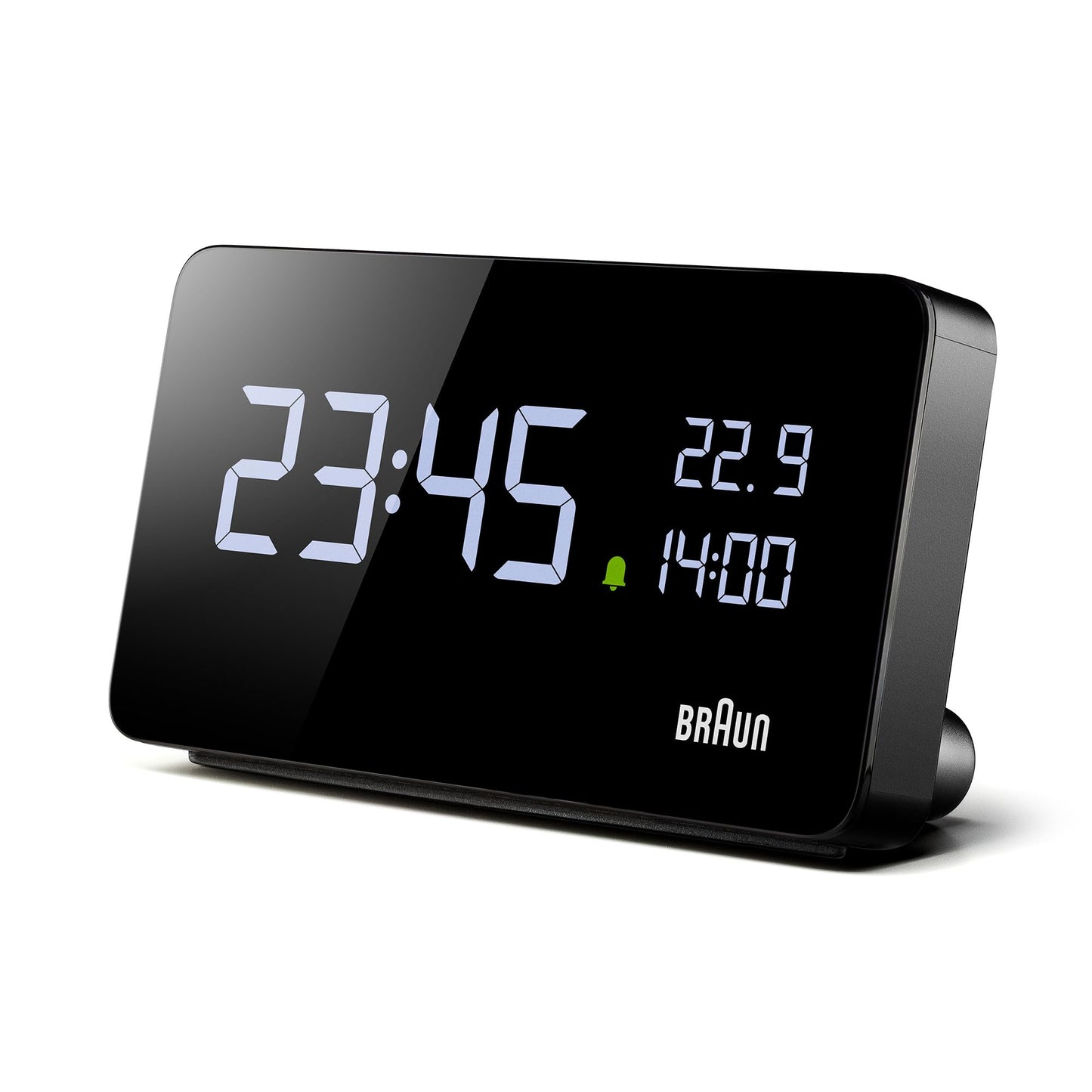 Braun Digital Alarm Clock Black - BC20B