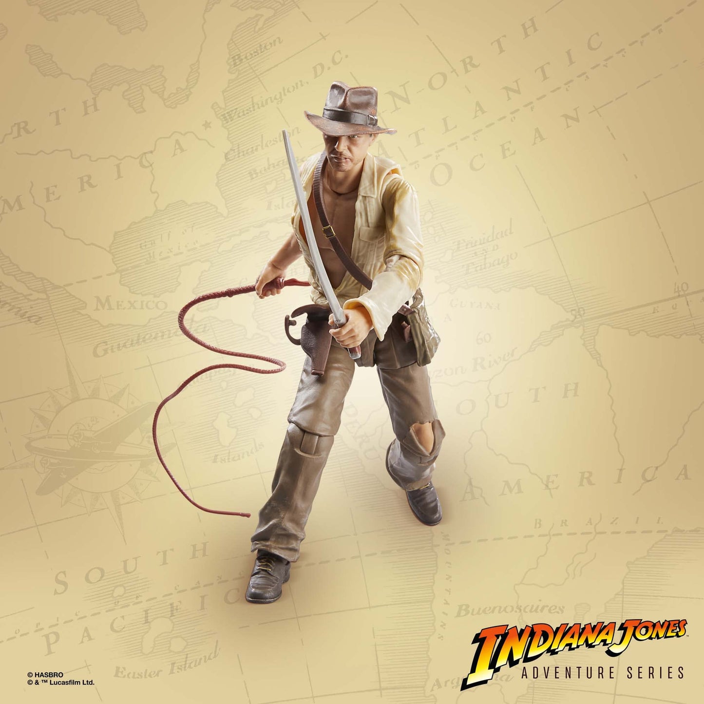 Hasbro Indiana Jones and the Temple of Doom Adventure Series Indiana Jones (Temple of Doom) 6-inch Action Figure