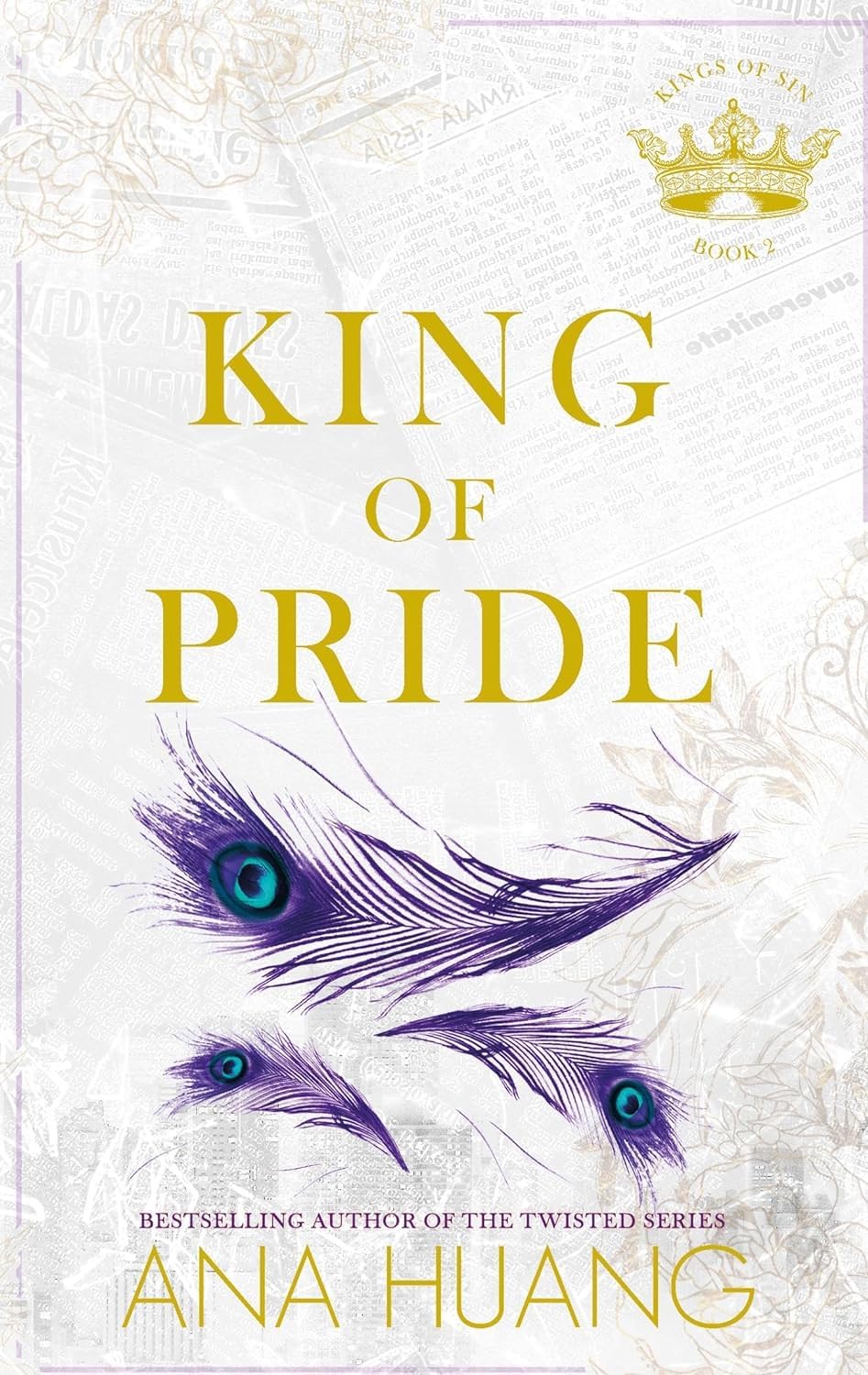 Ana Huang Kings of Sin Series 3 Books Collection Set (King of Wrath, King of Pride, King of Greed)