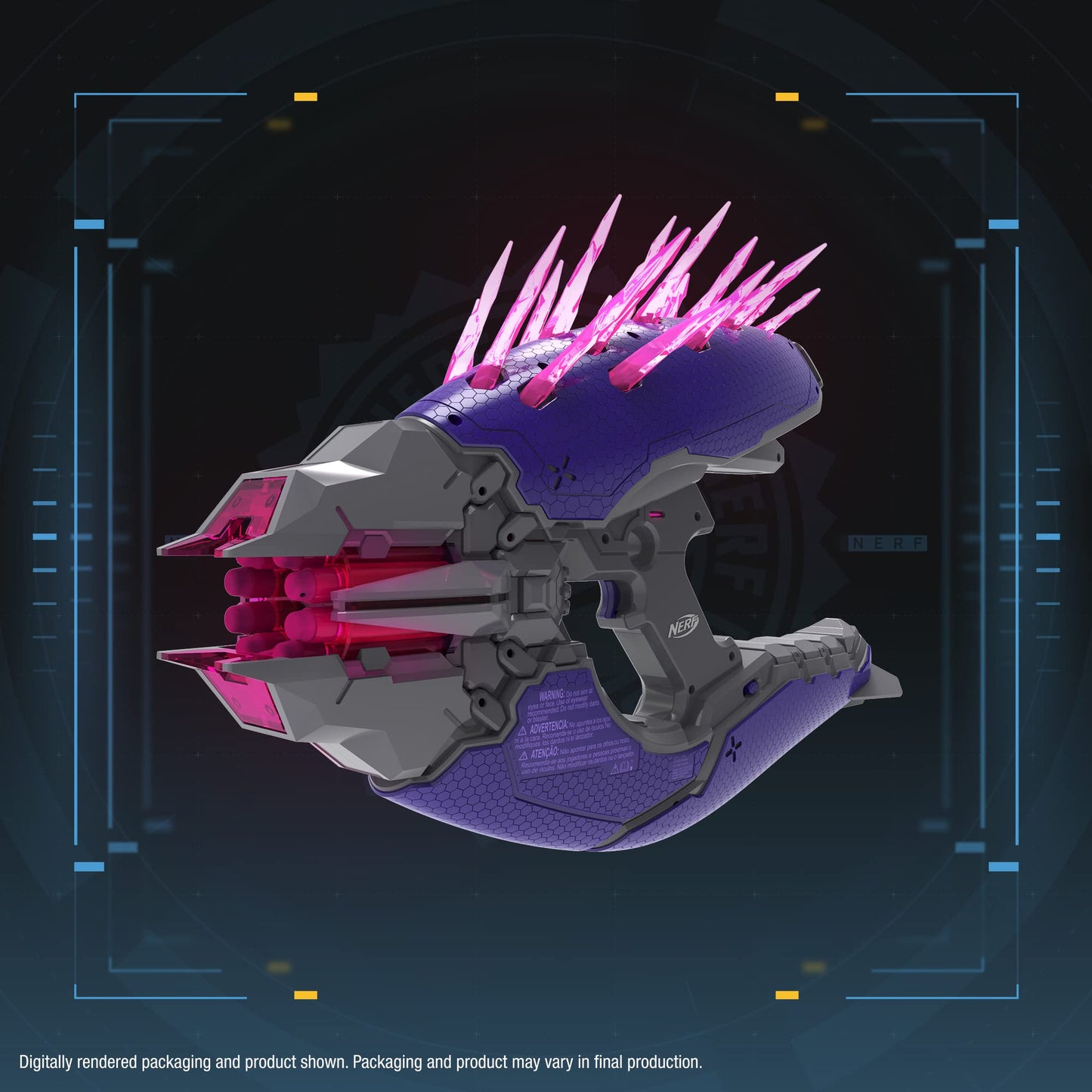 Nerf HALO NEEDLER, Multicolor