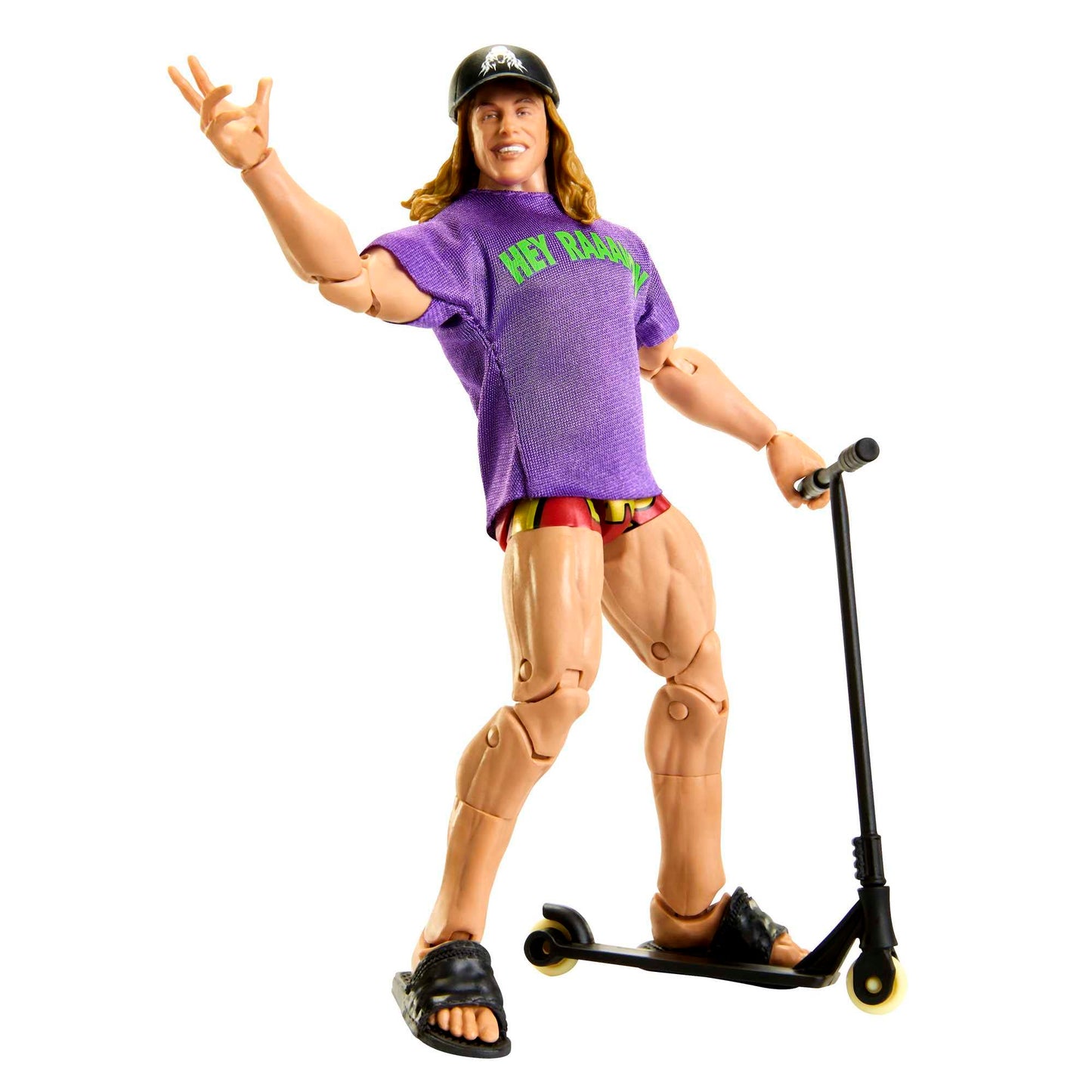 WWE Action Figures | WWE Elite Riddle Figure with Accessories | Collectible Gifts, HKN74