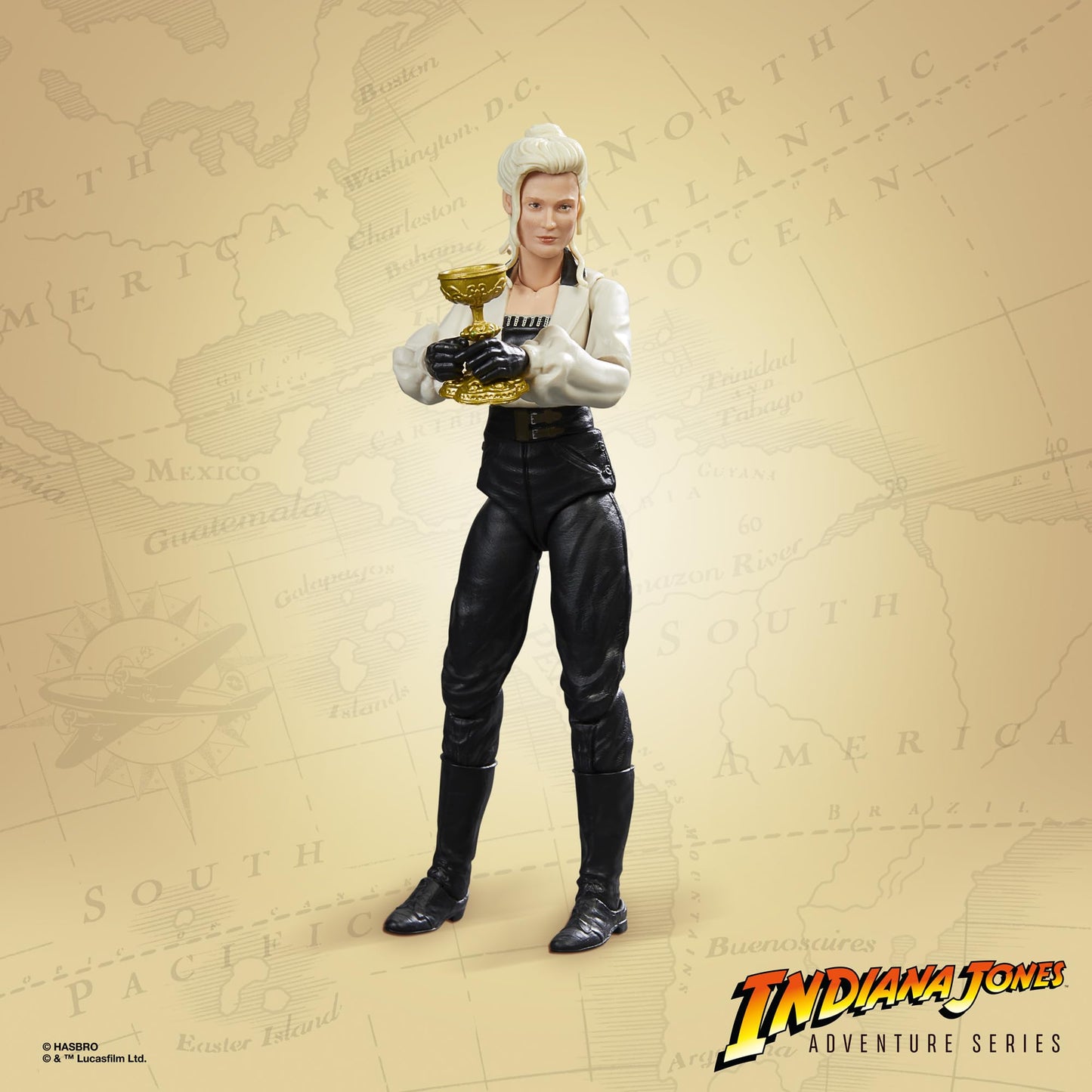 Indiana Jones and the Last Crusade Adventure Series Dr. Elsa Schneider, 6” Indiana Jones Action Figures