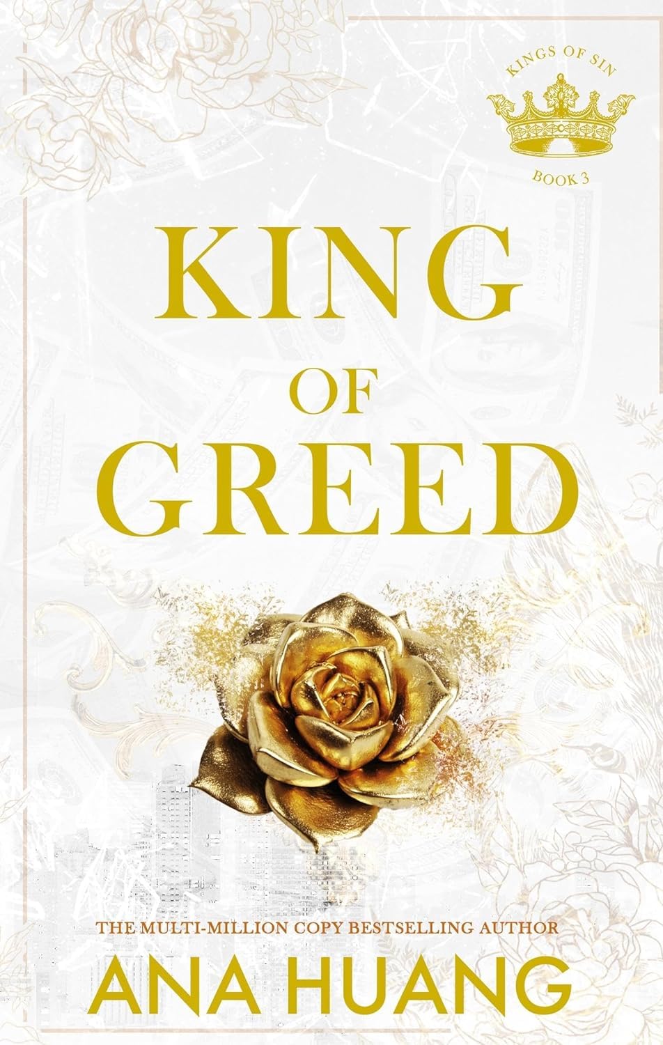 Ana Huang Kings of Sin Series 3 Books Collection Set (King of Wrath, King of Pride, King of Greed)