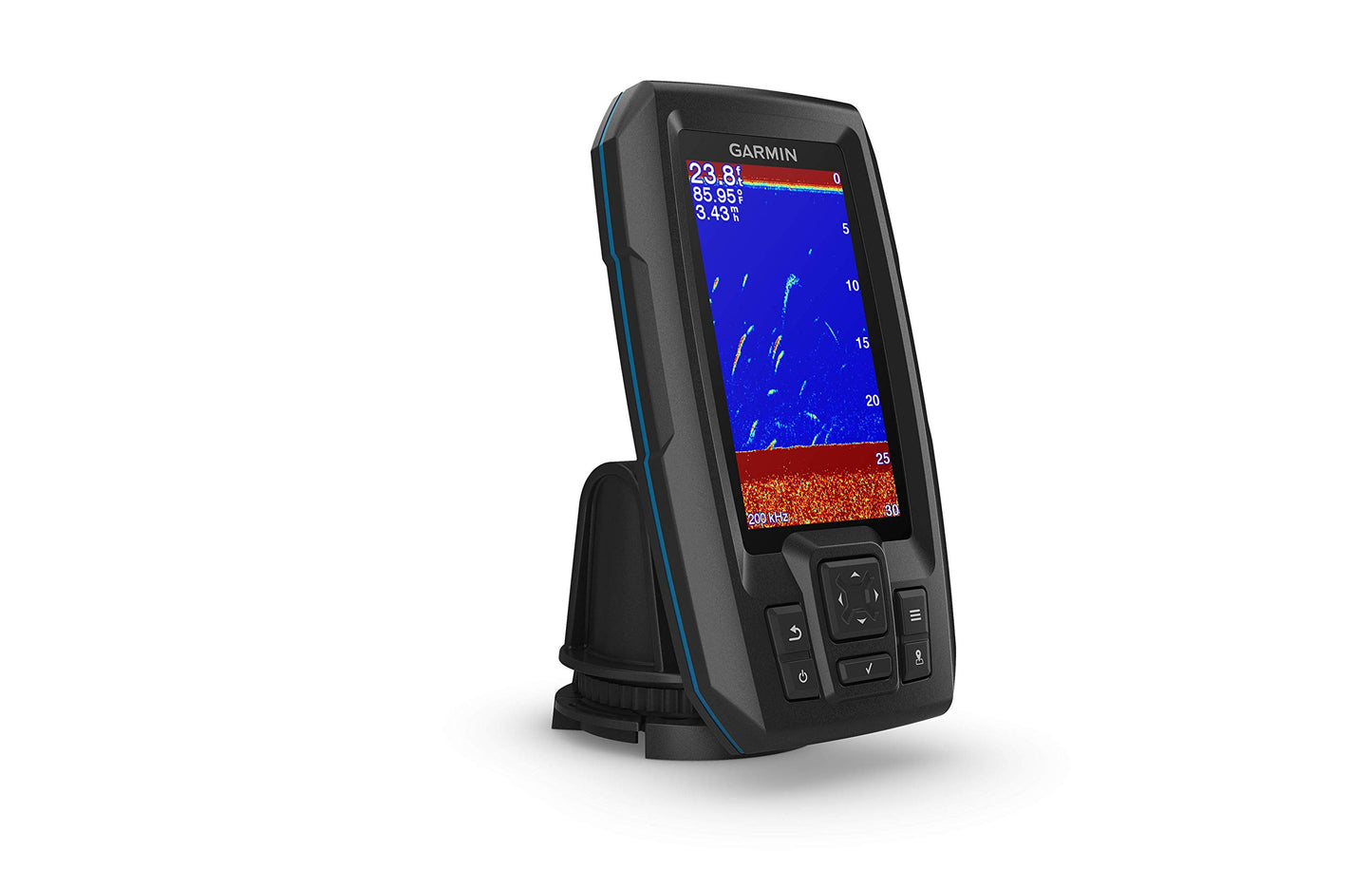 Garmin STRIKER Plus 4 Fish Finder with dual-beam Transom Transducer