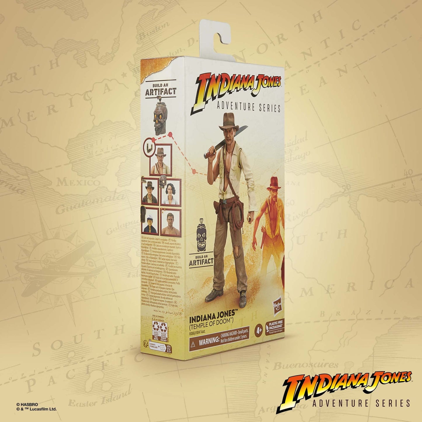 Hasbro Indiana Jones and the Temple of Doom Adventure Series Indiana Jones (Temple of Doom) 6-inch Action Figure