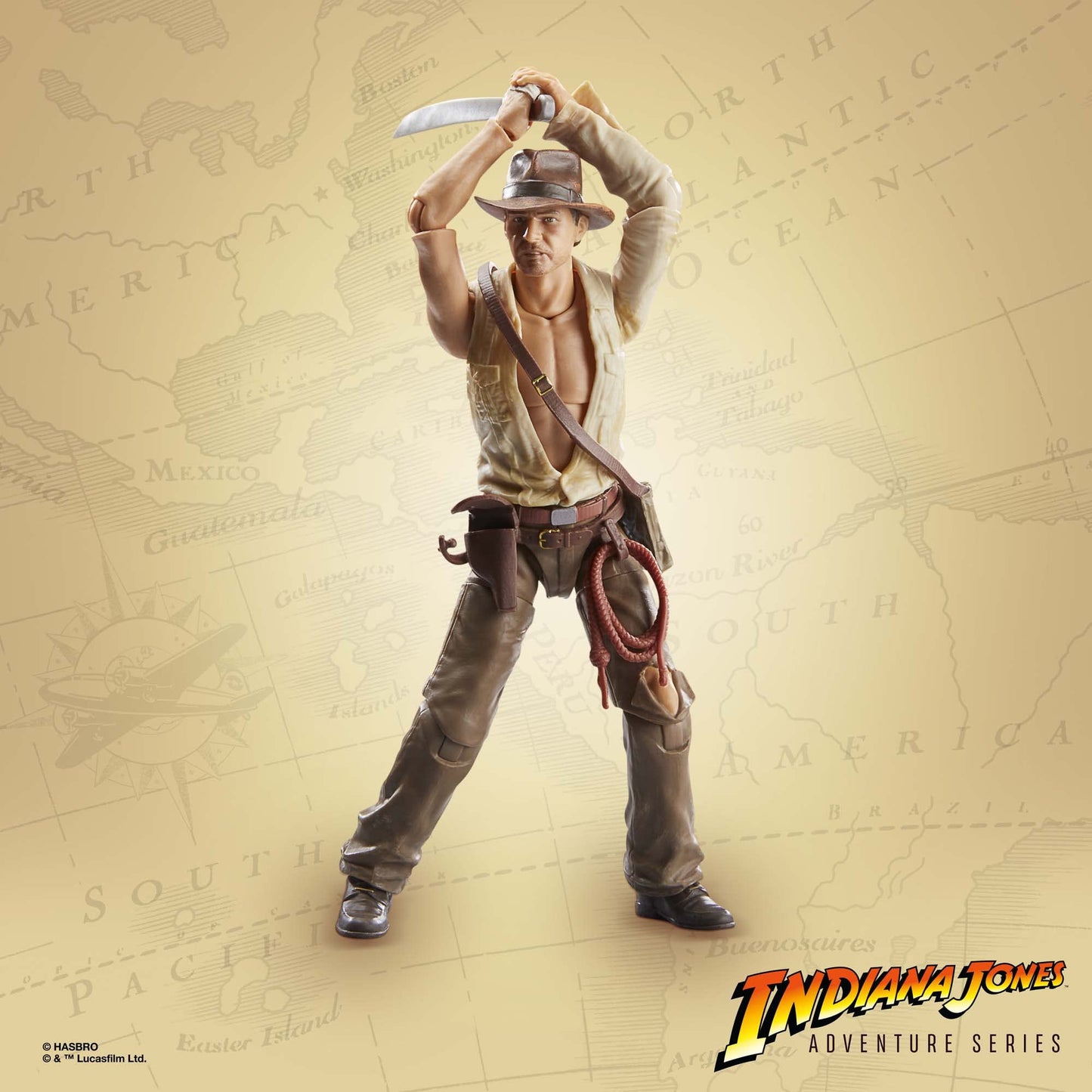 Hasbro Indiana Jones and the Temple of Doom Adventure Series Indiana Jones (Temple of Doom) 6-inch Action Figure
