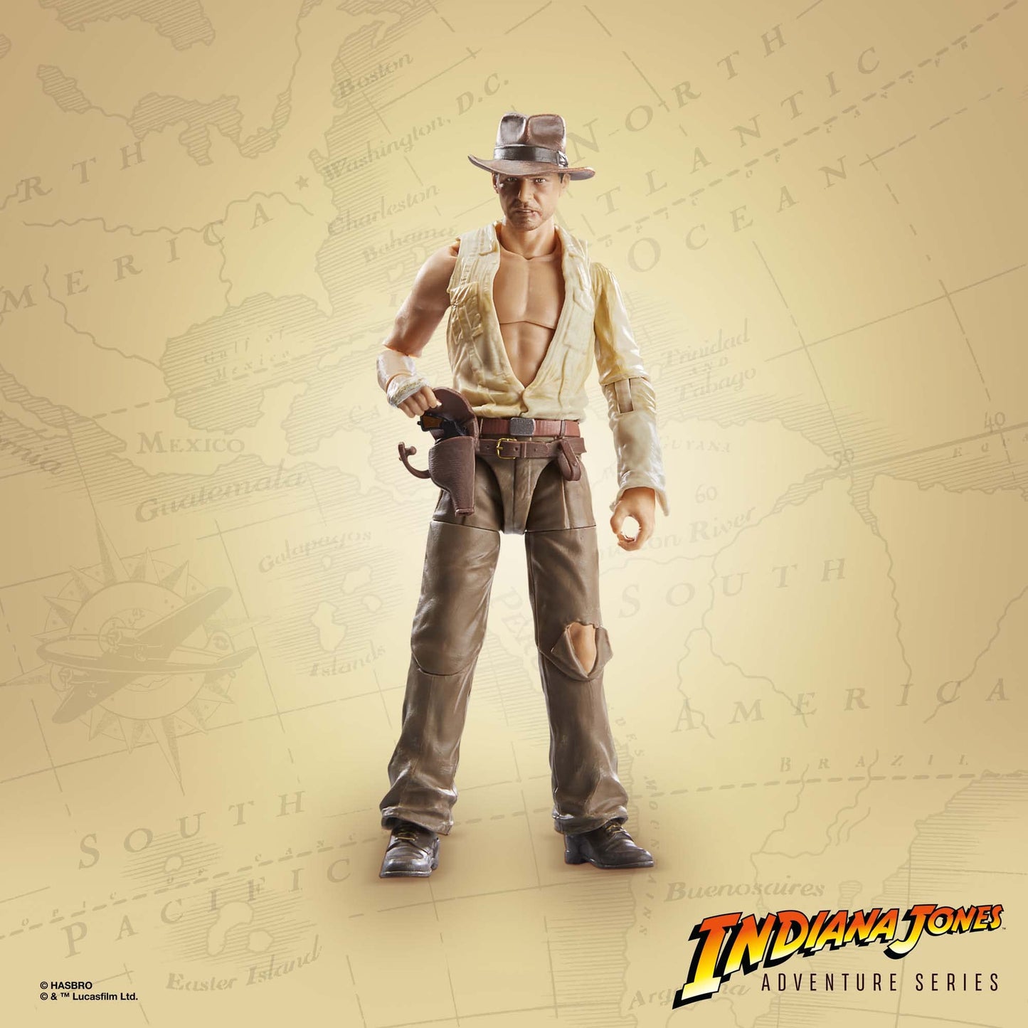 Hasbro Indiana Jones and the Temple of Doom Adventure Series Indiana Jones (Temple of Doom) 6-inch Action Figure