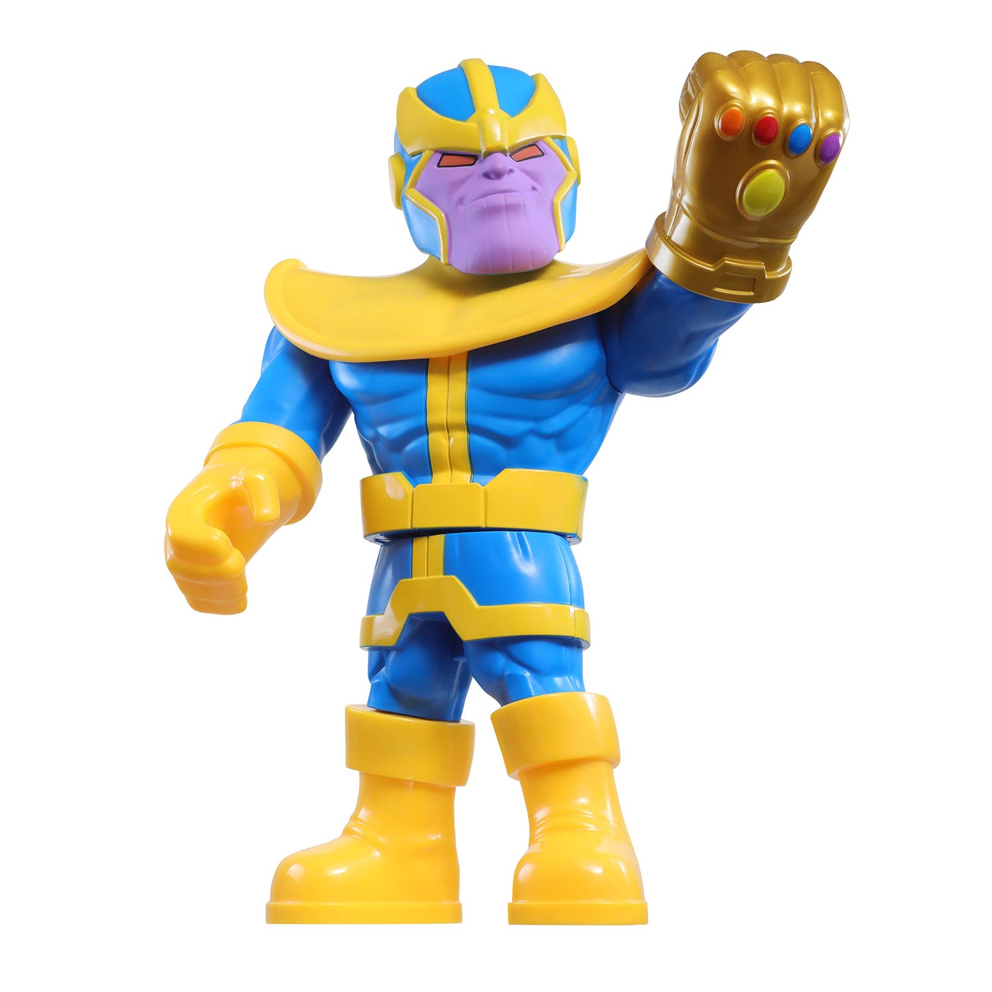 Playskool Heroes Mega Mighties Marvel Super Hero Adventures Thanos, Collectible 25-cm Action Figure, Toys for Children Aged 3 and Up