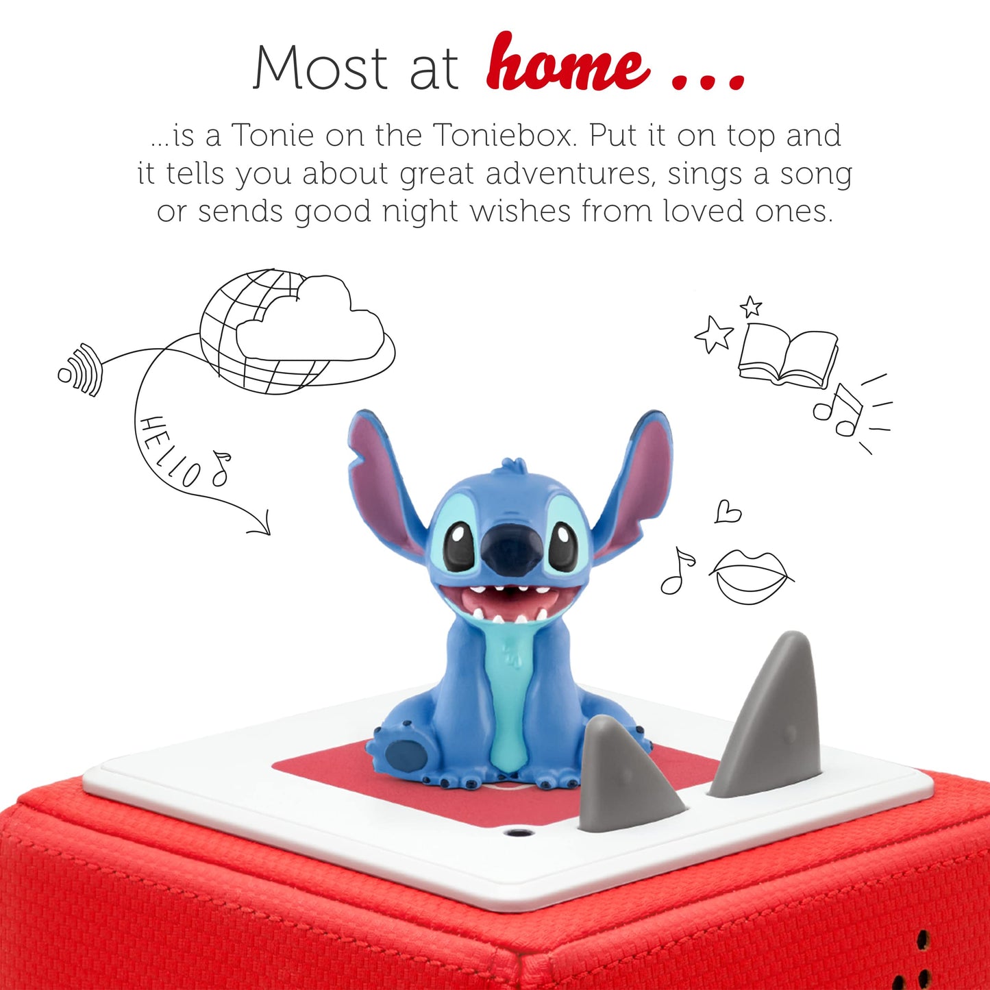 tonies Lilo and Stitch Audio Character - Stitch Disney Gifts, Disney Audiobooks for Children