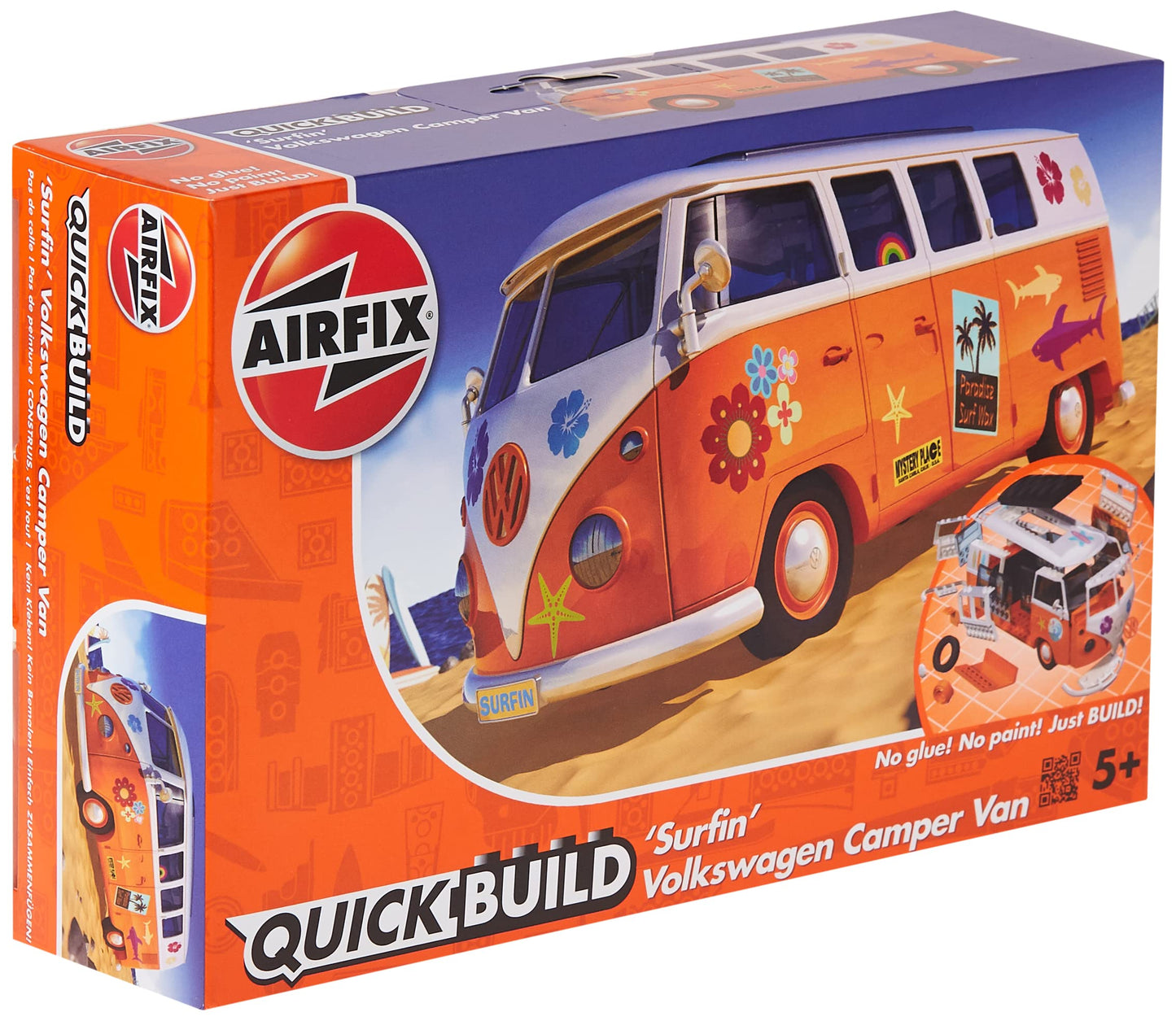 Airfix Quickbuild VW Camper Surfin' Volkswagen Model Kit