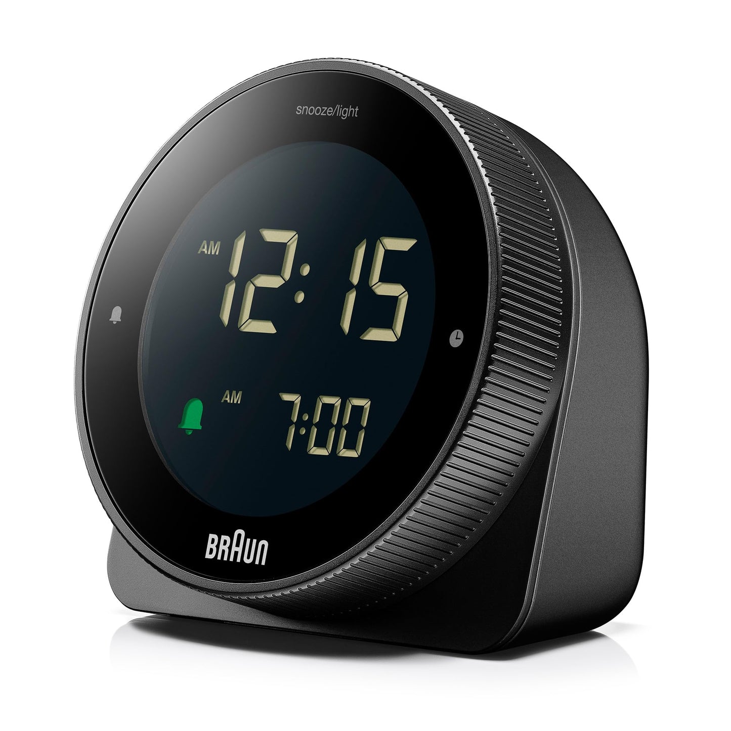 Braun Digital Alarm Clock Black - BC24B